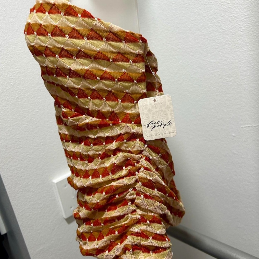 Free People Chic Geometric Patterned Camisole - image 2